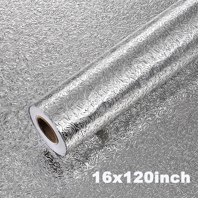 TopLLC Kitchen Oil-proof Stickers DIY Self-adhesive Wall Sticker Stove Cabinet