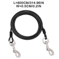 thumbnail image 3 of Heavy Duty Dog Tie Out Leash with Swivel for Large Dogs Outdoor Yard Camping Runner Secure Tethering, 3 of 4