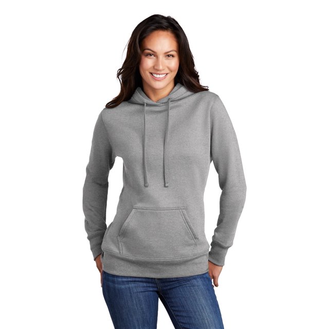 Port & Company Women's Core Fleece Pullover Hooded SweaT-Shirt LPC78H