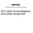thumbnail image 2 of Transit Auto Front Complete Suspension Shocks Strut and Coil Spring Mount Assemblies Kit for Car Honda Pilot Ridgeline - Left Right Side (Driver Passenger) K78A-100479, 2 of 2