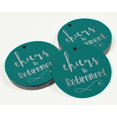 thumbnail image 3 of Inkdotpot Pack Of 100 Real Silver Foil Paper Tags Cheers To Retirement Favor Hang Tags, 3 of 6