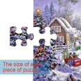 thumbnail image 2 of Christmas Theme Jigsaw Puzzles 1000 Pieces Adult Puzzle Paper Assembling Puzzle, 2 of 4