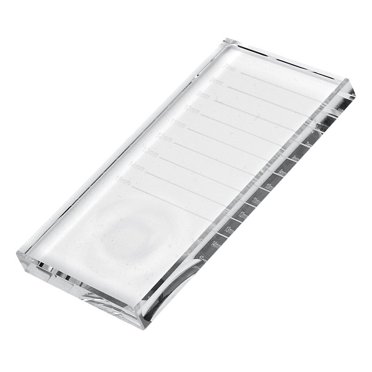 Lash Tile Rectangle Lashes Tray Eyelashes Tools Simple Crystal Cilia Makeup Table Eyewinkers Trays Practical Eyelash Glue Holder