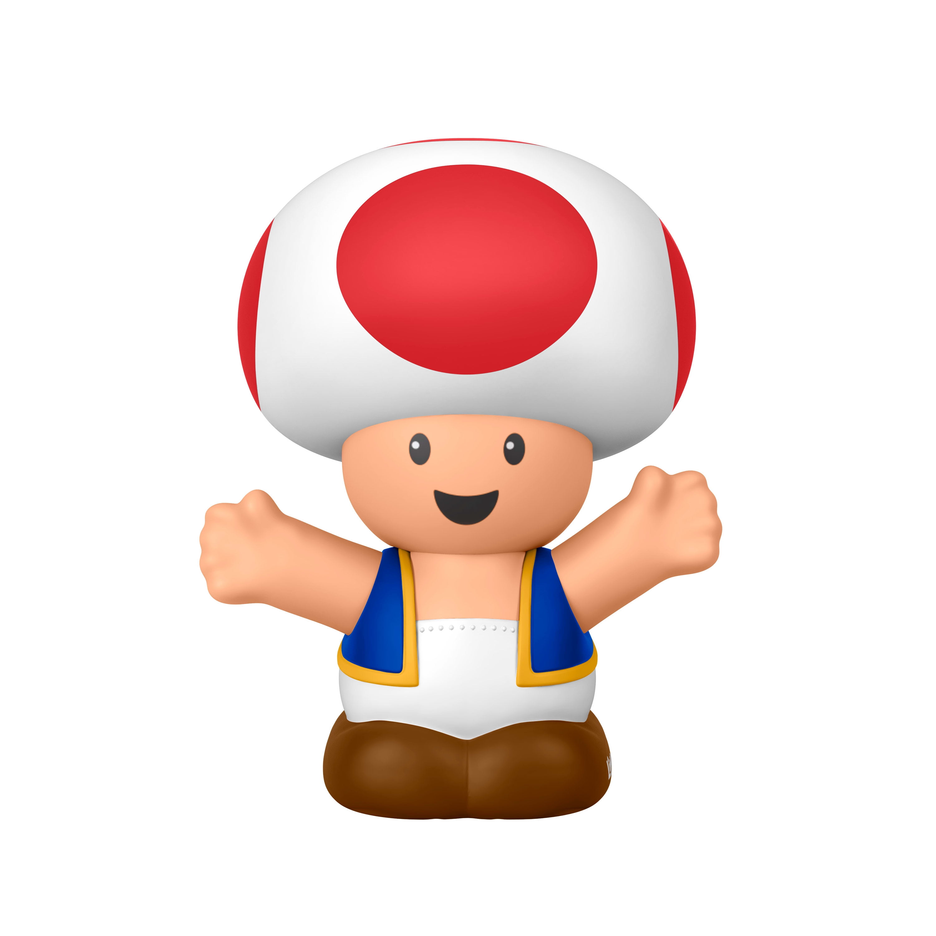 Fisher-Price Little People Figurine My Mario Toad pour tout-petits et enfants, 1 jouet