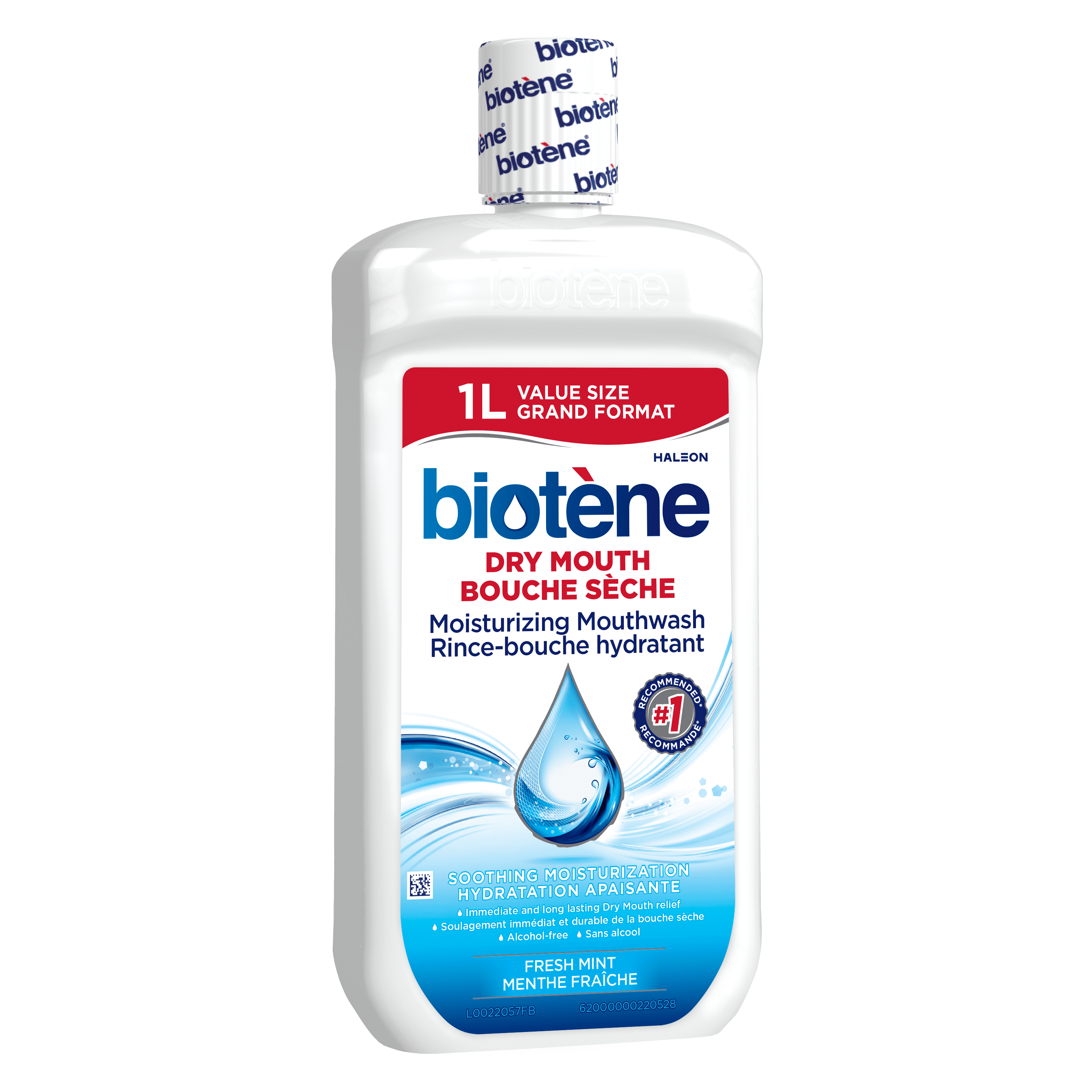 Biotene Rince-Bouche Hydratant pour la Bouche Sèche