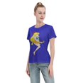 thumbnail image 4 of T-Shirt Basique à Manches Courtes pour Femmes Sailor Moon Aino Minako, 4 of 6