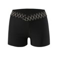thumbnail image 3 of B91xZ Swimsuit for Women Retro Ruched Swim Short Shirred Tankinis Brief,Black L, 3 of 4