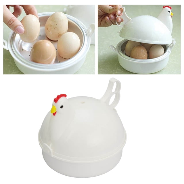 Microwave Egg Boiler Cooker Steamer With Lid For Soft Hard Boiled Poacher Kitchen Cooking Tools Efficient Appliance