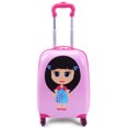 thumbnail image 4 of Costway 2Pc 12" 16" Kids Luggage Set Suitcase Backpack School Travel ABS, 4 of 9
