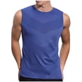thumbnail image 1 of Cameland Tank Tops Men Workout Shirts for Men Men's Summer Solid Color Vest Sleeveless T Shirt Vest Top Athletic Shirts & Tops Mens Compression Tank Top, 1 of 5