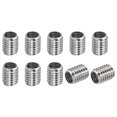 thumbnail image 1 of Unique Bargains Adaptateurs Filetage Manchon Réducteur Écrou M8x1.25 Mâle à M6x1.0 Femelle pour Réparer Insert Écrou Vis Réducteur 10mm 10 Pcs, 1 of 5