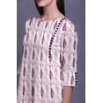 thumbnail image 2 of Bimba Tunique Droite à Manches 3/4, Hauts Imprimés, Kurta, Tenue d'Été pour Femmes, 2 of 6