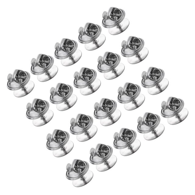 EIMELI ULTNICE 50 Pcs Embrayage à Nouer Vierge avec Dossier Embrayage (Chrome)