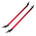 thumbnail image 1 of Adjustable Front Bumper Lip Splitter Strut Rod Tie Support Bars 200mm Red, 1 of 8