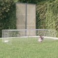 thumbnail image 1 of vidaXL 2-Panel Rabbit Cage 220x110x55 cm Galvanised Iron, 1 of 5