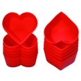 thumbnail image 1 of 12Pack Silicone Baking Cups Reusable Muffin Liners Non-Stick Cup Cake Molds Set Cupcake Silicone Liner Standard Size Silicone Cupcake Holder Reusable Cupcake, 1 of 6
