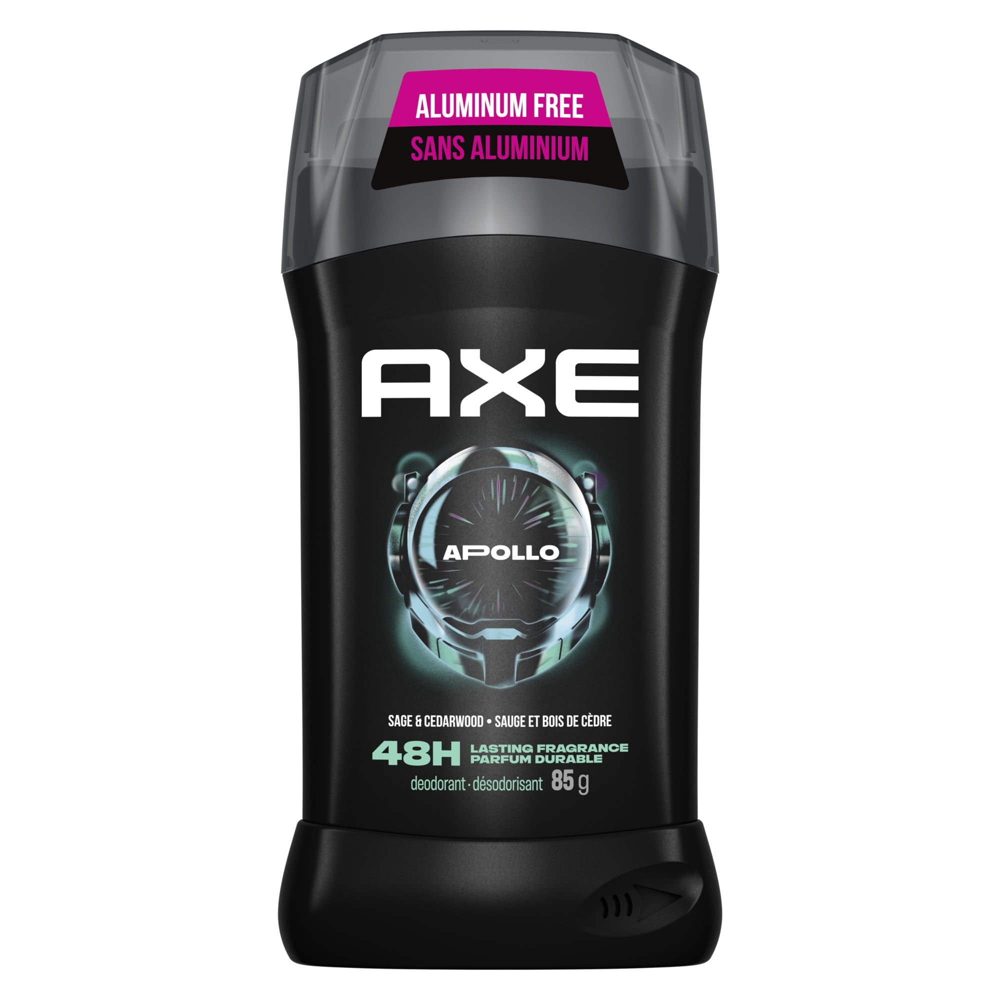 AXE Bâton Désodorisant Protection 48 H Apollo Sauge et Boix de Cèdre, 85 g