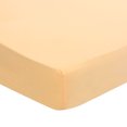 thumbnail image 1 of Unique Bargains 15' Deep Pocket Cotton Fitted Sheet Durable Bottom Sheets Twin Light Orange, 1 of 10