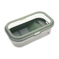 thumbnail image 2 of Bunblic Turtle Tank Detachable Indoor Decor Case Container Habitat Reptile Tank for Pet Turtle Small Amphibious Creatures Hermit Crabs L green, 2 of 8