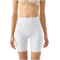 thumbnail image 4 of Under 10,Women's Shapewear Short, Hip Lifting, Body Shaping, Seamless Underwear, Compression, Workout, Everyday Wear, Firm Control, Fashionable Design Bold and Beautiful|Nylon,Spandex,White, 4 of 7