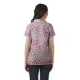 thumbnail image 4 of Moomaya Chemise Tunique Style Enveloppant pour Femmes en Coton Décontracté Col Classique Boutonné, 4 of 6