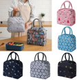 thumbnail image 1 of SSZMDLB 4Pcs Insulated Lunch Bag, Thermal Picnic Carry Case Portable Cold Bento Bag for Food, Drinks and Meal Prep, Collapsible Insulated Tote, 1 of 9
