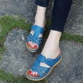 thumbnail image 2 of Summer New Style Plus Size Casual Wedge Heel Adult Womens In-line Sandals, 2 of 9