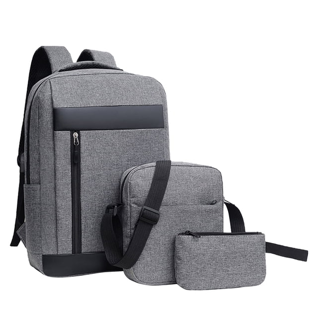 EGNMCR Backpack Three Piece Set, Large Capacity USB Student Backpack, Suitable For School And Outdoor Travel, Computer Bag For Men And Women With Large Capacity backpack backpack