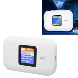 4G LTE Mobile WiFi Un hotspot, ABS Matériau 150Mbps Mobile WiFi Hotspot avec SIM Fente de carte pour l'extérieur