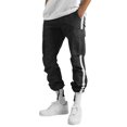 thumbnail image 2 of Faithtur Men Baggy Pants Drawstring Waistband Contrast Color Cargo Pants Multiple Pockets Jogger Pants, 2 of 5