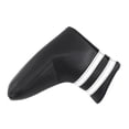 thumbnail image 3 of pitrice Golf Blade Putter Cover Magnetic Golf Head Golf White Cover for Protection Club Putter Black 14x13cm, 3 of 6