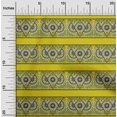 thumbnail image 1 of oneOone Cotton Poplin Fabric Geometric|Leaves & Floral Block Print Fabric By Yard 56 Inch Wide, 1 of 4