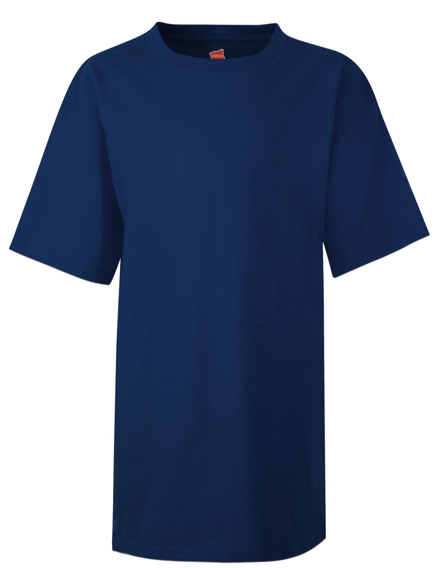 Hanes Nano-T T-Shirt pour Enfants, P, Marine