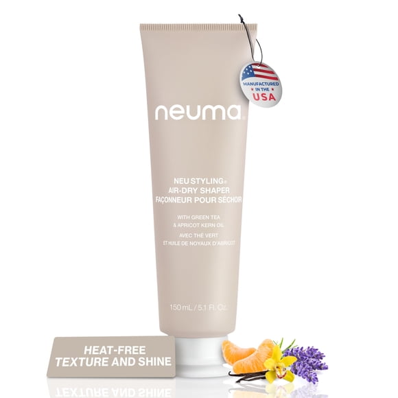 NEUMA Neu Styling Air-Dry Shaper Creme 5.1 Fl. Oz. Lavender, Mandarin & Vanilla Scent, Air Dry Cream