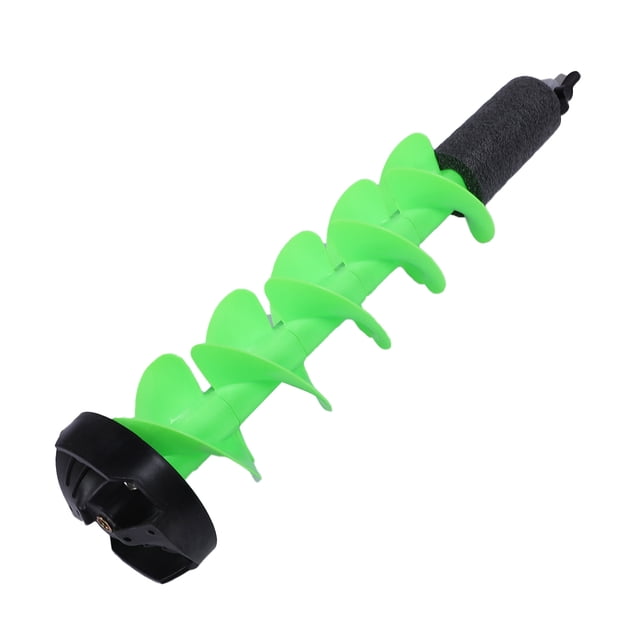 Ice Auger Bit, Ice Auger Drill Bit Multifunctional 8in Drilling Diameter Lightweight Incisive Blades for Outdoor Activities