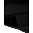 thumbnail image 5 of INSPIRE CHIC Robe Maxi pour Femme à Encolure Carrée Froncée, Robes d'Été Noires TG, 5 of 5