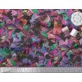 thumbnail image 3 of Soimoi Tissu en Poly Georgette Imprimé Abstrait par Yard 52 Pouces de Large, 3 of 3