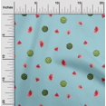 thumbnail image 1 of oneOone Cotton Flex Fabric Watermelon Fruit Print Fabric by Yard 40 Inch Wide, 1 of 4