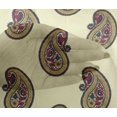 thumbnail image 4 of oneOone Viscose Chiffon Fabric Paisley Block Print Fabric BTY 42 Inch Wide, 4 of 4