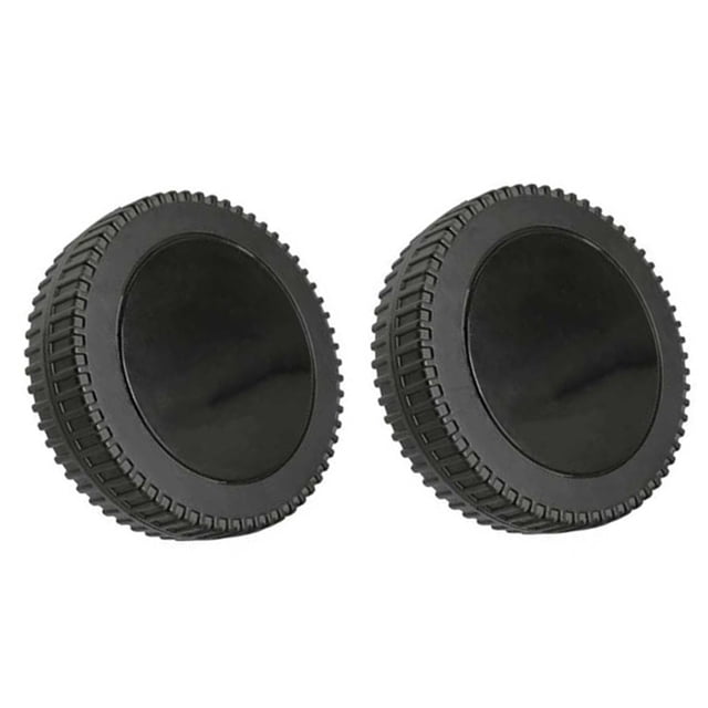 Bamboohart 2 Pcs Roues de Gril 6” Pièces de Rechange pour Grils au Gaz Charbroil et Autres Marques Roue de BBQ