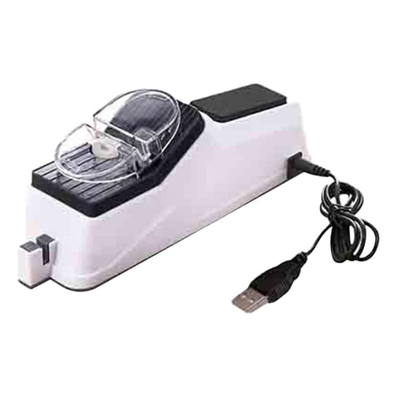 Bwiyojiz Knife Sharpeners Sharpener for Home 5 Seconds Sharpening Polishing with Protective Cover USB Interfac, Gifts for Sister