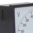 thumbnail image 2 of Analog Voltmeter AC 0‑500V Pointer Volt Meter Panel Needle Voltage Gauge for Equipment, 2 of 14