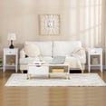 thumbnail image 2 of HOMCOM Side Table Set of 2, End Tables with Drawer and Bottom Shelf, 2 of 10