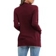 thumbnail image 4 of Women‘s Cardigans with Pockets Casual Lightweight Open Front Cardigan Sweaters, 4 of 6