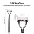 thumbnail image 4 of Peigne à Cils en Acier Inoxydable Design Courbé Résine pour Curling Durable Outil de Maquillage, 4 of 8