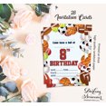 thumbnail image 5 of Darling Souvenir Multicolor Birthday Invitation Card Printable Fill or Write In Blank Invites Party Supplies Pack Of 28 5 x 7 Inches, 5 of 5