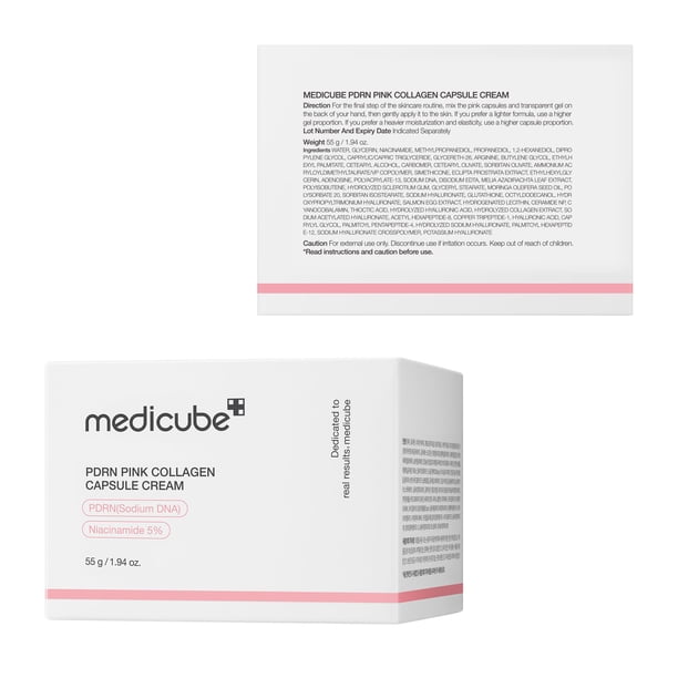Moisturizer medicube Salmon DNA PDRN Pink Collagen Cream 60mL