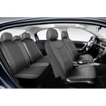 thumbnail image 1 of AUTO DRIVE 3-PIECE Faux Leather Car Seat Cover Full Set For Front and Rear Seat Universal Fit, 1 of 10