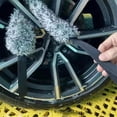 thumbnail image 3 of Becaristey Quick And Easy Car Wash With Microfiber Cleaning Tool Wheel Cleaning Brush Car Wheel Cleaning Belt red, 3 of 6