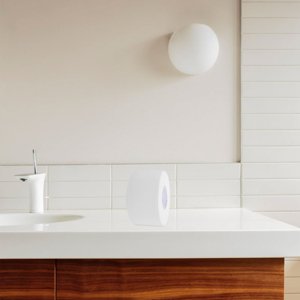 LNGOOR Papier hygiénique pour les toilettes commerciales Hôtels Bureaux et zones de trafic Papier tissu durable